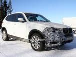 2015 BMW X3 facelift spy shots