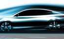 2015 Infiniti electric luxury sedan teaser sketch