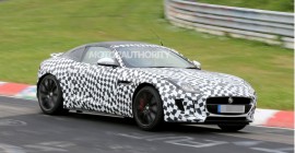 2015 Jaguar F-Type coupe spy shots