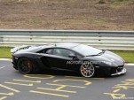 2015 Lamborghini Aventador SV spy shots