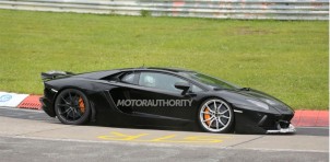 2015 Lamborghini Aventador SV spy shots