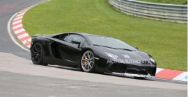 2015 Lamborghini Aventador SV spy shots