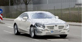 2015 Mercedes-Benz S Class Coupe spy shots