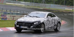 2015 Mercedes-Benz S Class Coupe spy shots