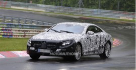 2015 Mercedes-Benz S Class Coupe spy shots