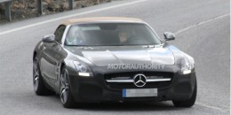 2015 Mercedes-Benz SLS AMG GT Roadster spy shots