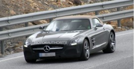 2015 Mercedes-Benz SLS AMG GT Roadster spy shots