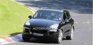 2015 Porsche Cayenne facelift spy shots