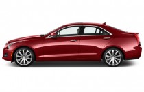 2018 Cadillac ATS Sedan 2017 Cadillac ATS Sedan 4-door Sedan 3.6L Premium Performance RWD Side Exterior View