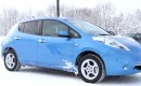2012 Nissan Leaf winter test