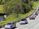 298 drivers break the Guinness World Record for the biggest Cadillac parade