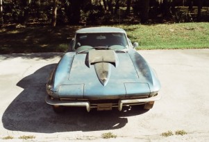 A 1967 Corvette, once owned by Neil Armstrong