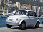 A 1971 Fiat 500, part of Prince Ranier III's collection