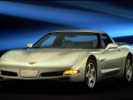 A 1998 Corvette, similar to the one being given away this year's Corvettes at Carlisle