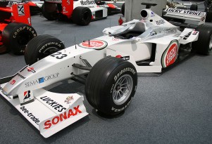 A 2002 BAR chassis, similar to Anthony's. Image: Morio
