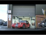 A 2012 Morgan Plus 8 rolls out of the Malvern factory