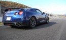 A 2013 Nissan GT-R, testing in Japan