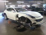 A Ferrari FF, destroyed in a Nashville, Tennessee crash