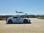 A Lexus LFA Nürburgring takes on an Eclipse 500 jet - image: Lexus 
