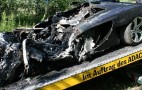 McLaren MP4-12C Test Drive Ends In Crash, Fire