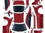 A papercraft Toyota GT 86, courtesy of Gazoo Racing