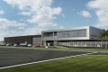 A rendering of the upcoming Porsche Experience Center in Carson, California