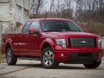 A Roush-tuned 5.0-liter Ford F-150
