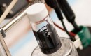A sample of Cambridge crude liquid battery material