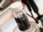 A sample of Cambridge crude liquid battery material