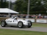 A Silver Arrow Grand Prix car