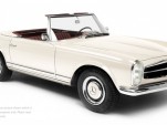 A vintage Mercedes-Benz 280 SL, like the one being given away by Radeberger Pilsner beer