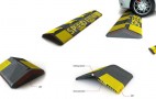 Self-lowering speed bumps to benefit slow drivers