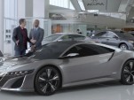 Acura NSX Super Bowl ad