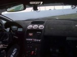 Adrian Newey Warm-Up Lap Crash In-Car