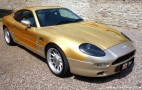 Gold plated Aston Martin up for sale