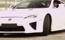 Alex Wurz in the Lexus LFA