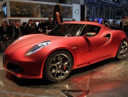 2011 Alfa Romeo 4C Concept live photos