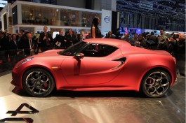 2011 Alfa Romeo 4C Concept live photos