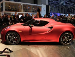 2011 Alfa Romeo 4C Concept live photos