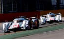 Allan McNish and the Audi team prepare for the 2013 24 Hours of Le Mans
