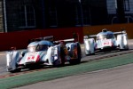 Allan McNish and the Audi team prepare for the 2013 24 Hours of Le Mans