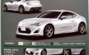 Alleged leaked shots of Toyota FT-86 sports car