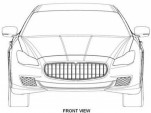 Alleged patent drawings for 2014 Maserati Quattroporte