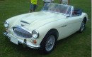 An Austin-Healey 3000, similar to Bob Russell's 