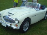 An Austin-Healey 3000, similar to Bob Russell's 
