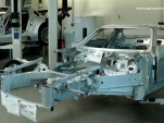 An SLS AMG GT3 awaits construction