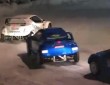 Silent Sliding: Electric Andros Cars Race Sideways On Snow