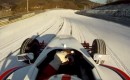 Andy Gulden hooning the 'Ring in the snow