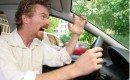 Angry Driver with Road Rage