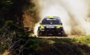 Antoine L'Estage & Nathalie Richard crash at Rally America